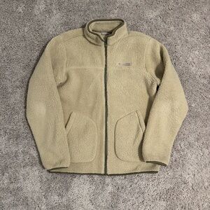 Columbia Beige Fleece Jacket